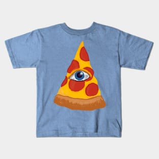 Illuminati Pizza Kids T-Shirt